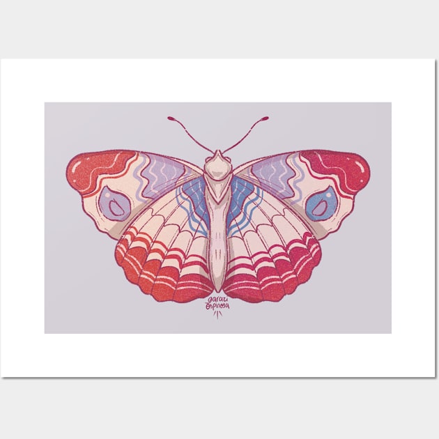 Ametrine butterfly Wall Art by Heyitsgarazi